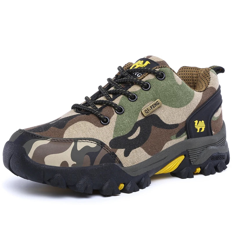 Bota Masculina Adventure Camuflada Army Dom Vitto