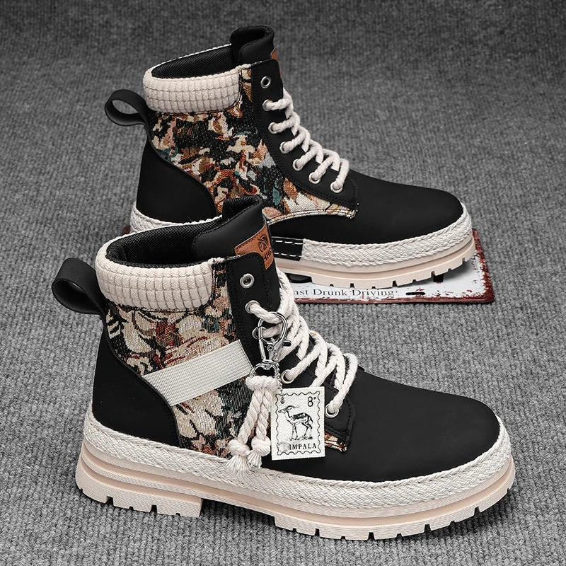 Bota Masculina Elegance String Dom Vitto