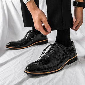 Sapato Masculino Loafer Derby em Couro Dom Vitto